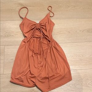 Heart Hips Terracotta Romper